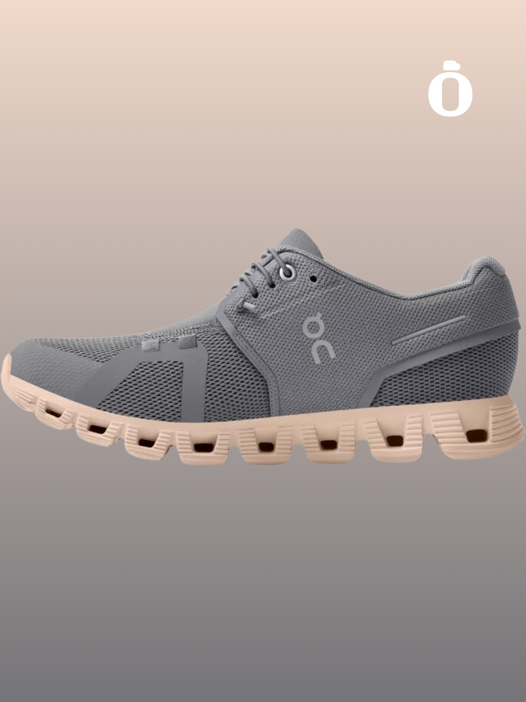 On | Women's Cloud 5 | Grey Pink