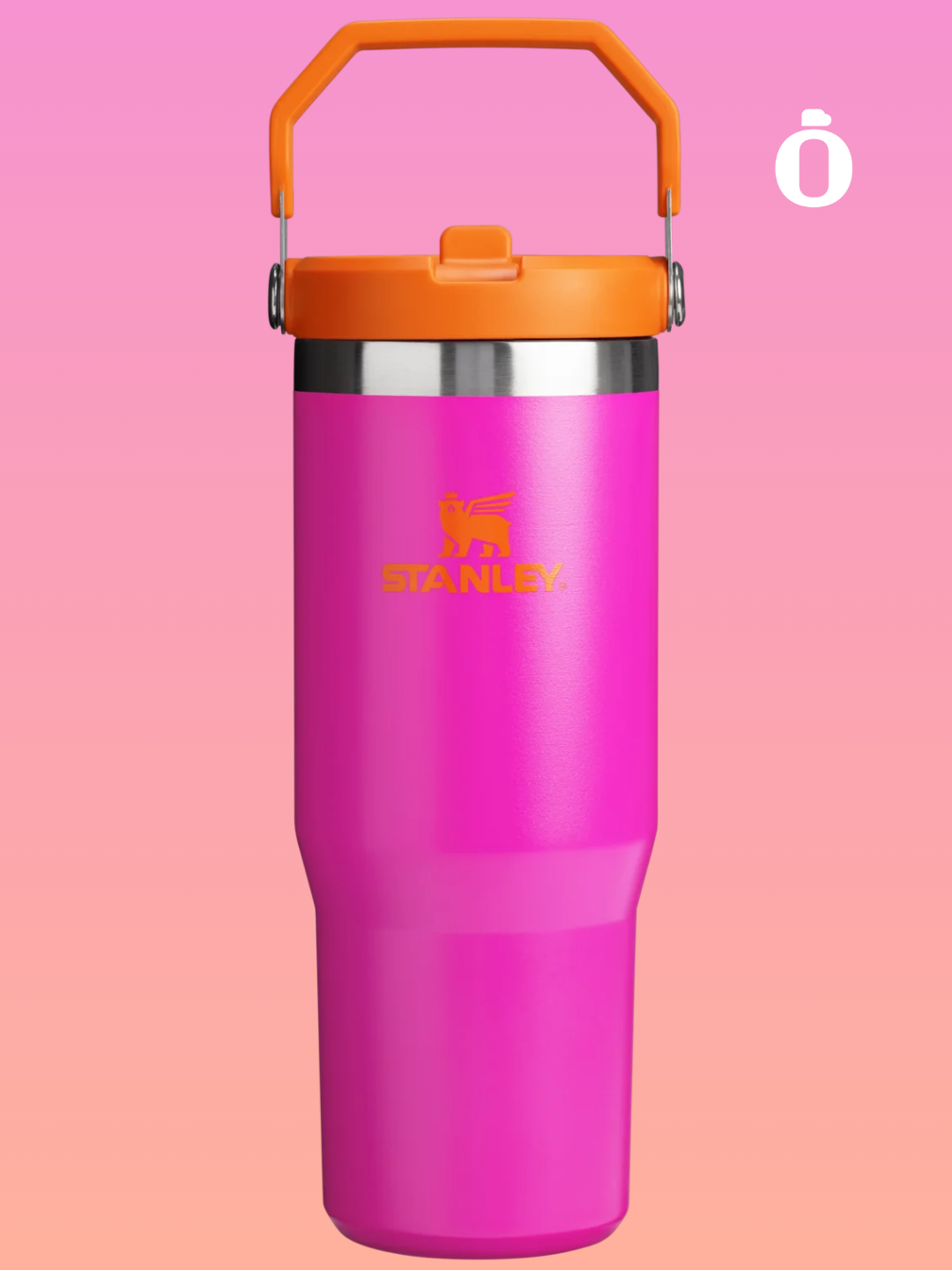 Stanley The Iceflow Flip Straw Tumbler | 30 Oz | Vivid Violet