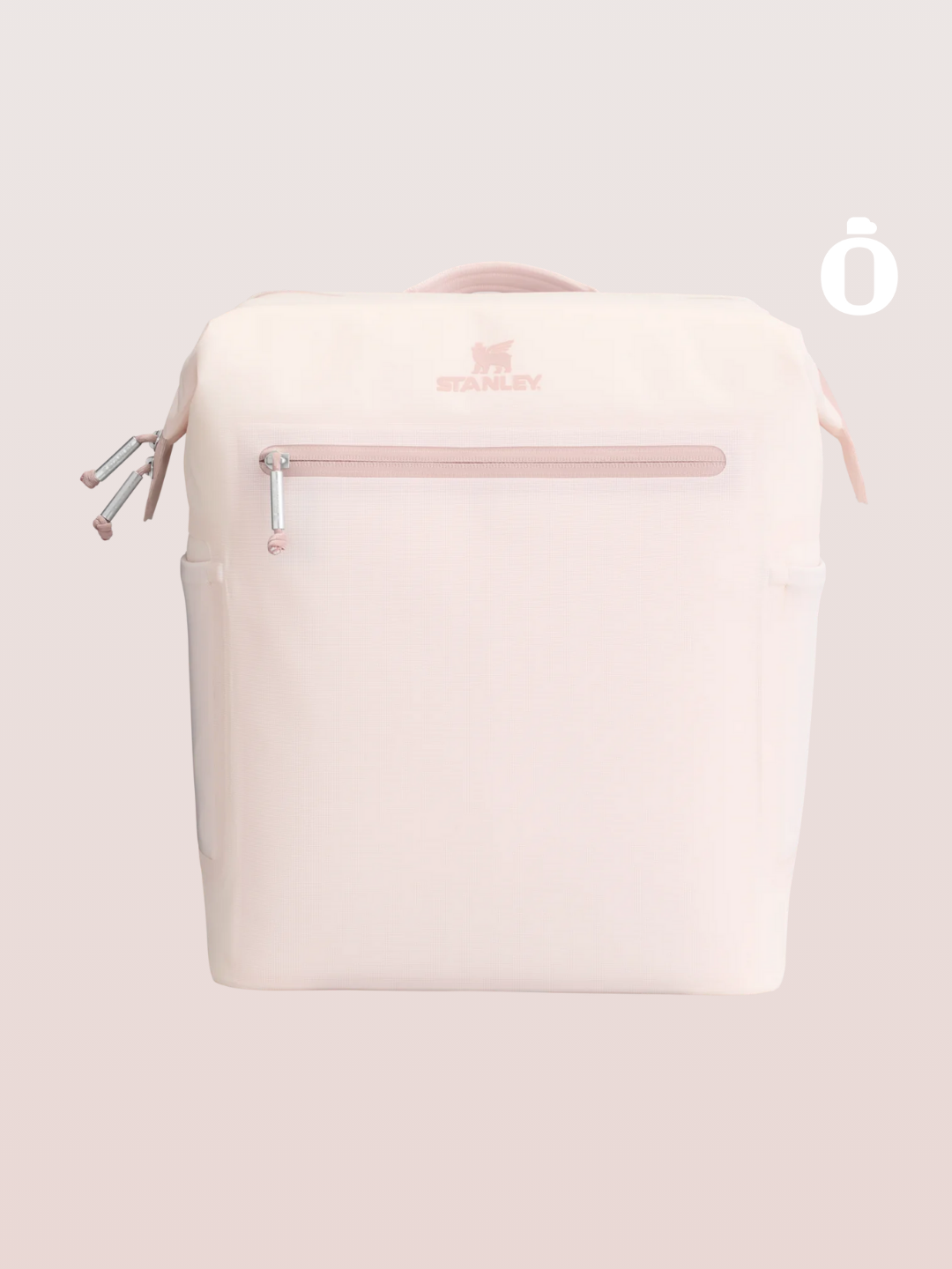 Stanley The All Day Madeleine Midi Cooler Backpack | 20 Can | 14.8 Qt | 14.0 L | Rose Quartz