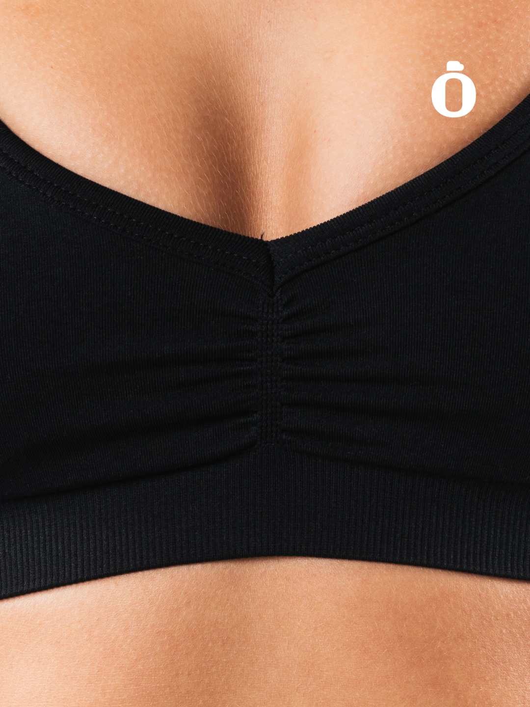 Alphalete | Amplify Halter Bra | Black