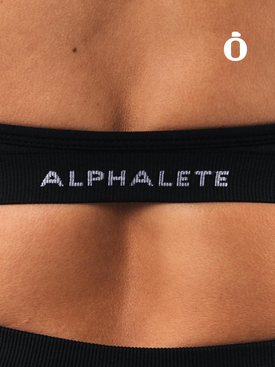 Alphalete | Amplify Halter Bra | Black