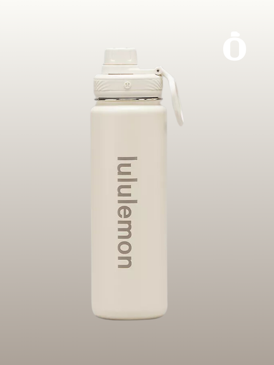 Lululemon | Back to life Sports Bottle | 24 Oz | Bone