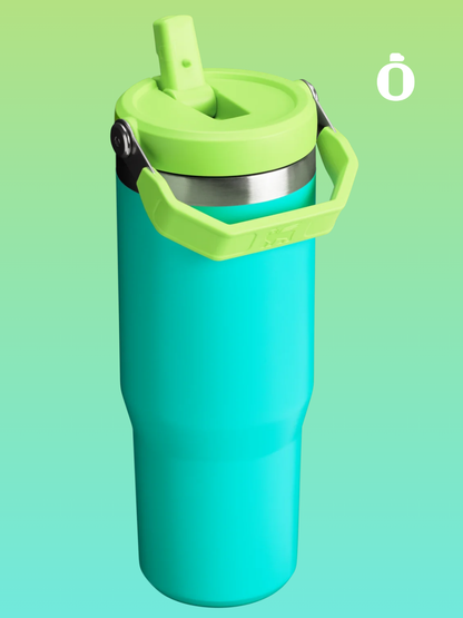 Stanley The Iceflow Flip Straw Tumbler | 30 Oz | Tropical Teal