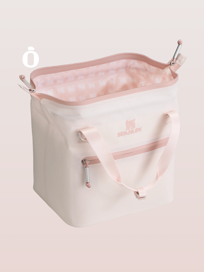 Stanley The All Day Julienne Mini Cooler | 10 Can | 7.2 Qt | Rose Quartz