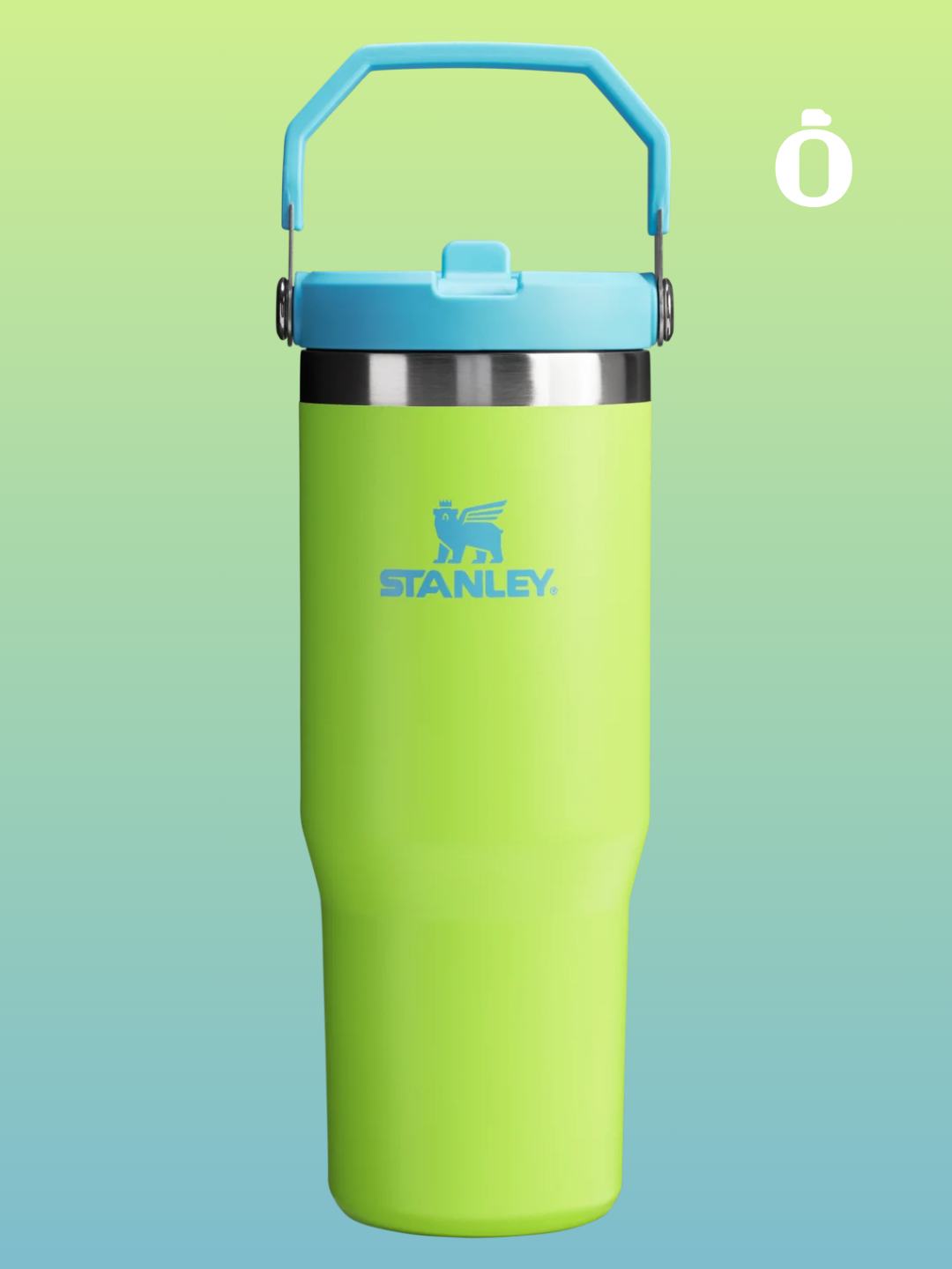 Stanley The Iceflow Flip Straw Tumbler | 30 Oz | Bright Lime