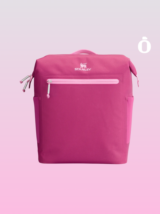 Stanley The All Day Madeleine Midi Cooler Backpack | 20 Can | 14.8 Qt | 14.0 L | Fuchsia