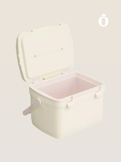 Stanley Adventure Easy Carry Outdoor Cooler | 21 Can | 16 Qt | Cream