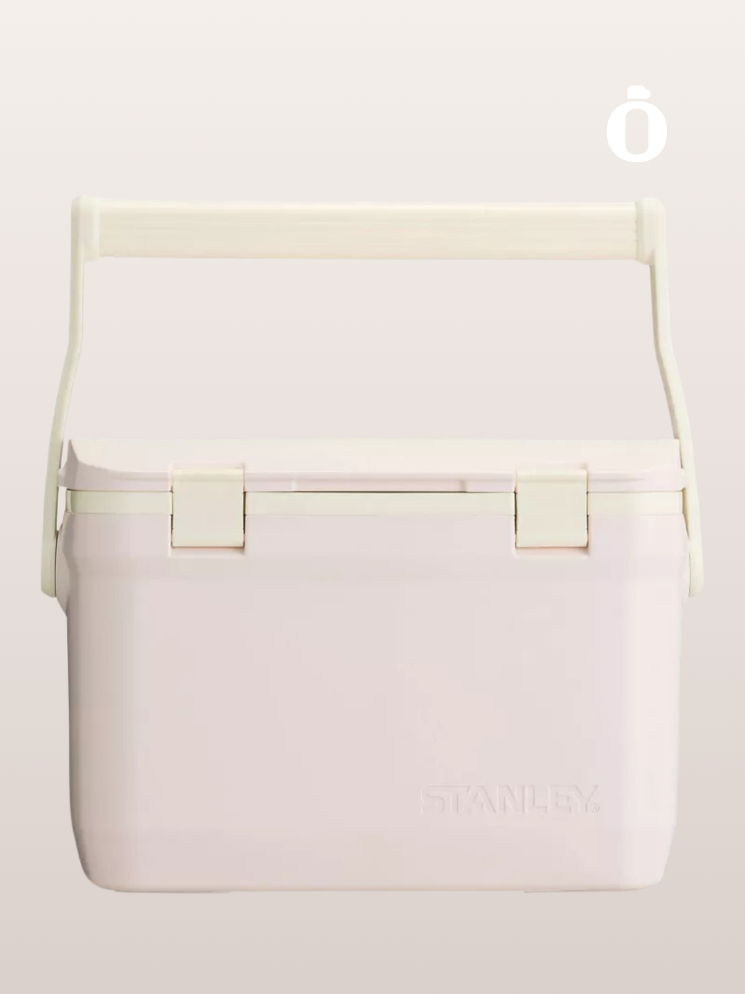 Stanley Adventure Easy Carry Outdoor Cooler | 21 Can | 16 Qt | Rose Quartz