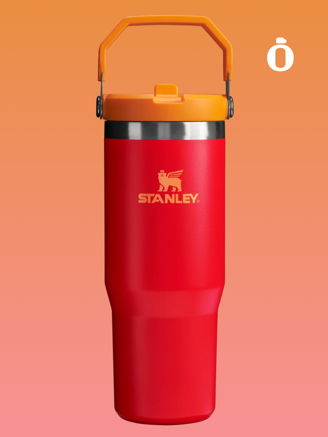 Stanley The Iceflow Flip Straw Tumbler | 30 Oz | Chili