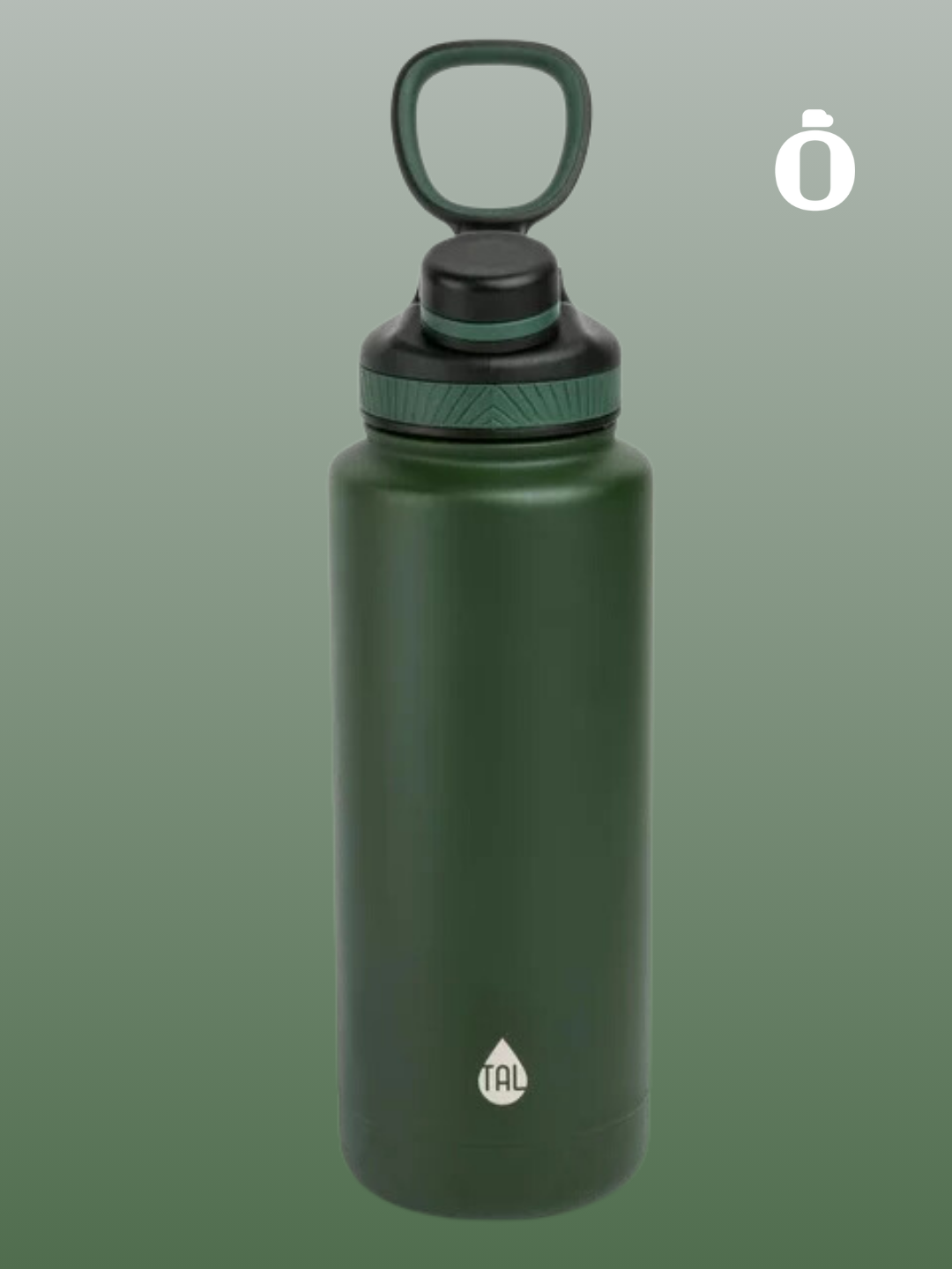 TAL Stainless Steel Ranger Water Bottle 40 FL OZ, Green