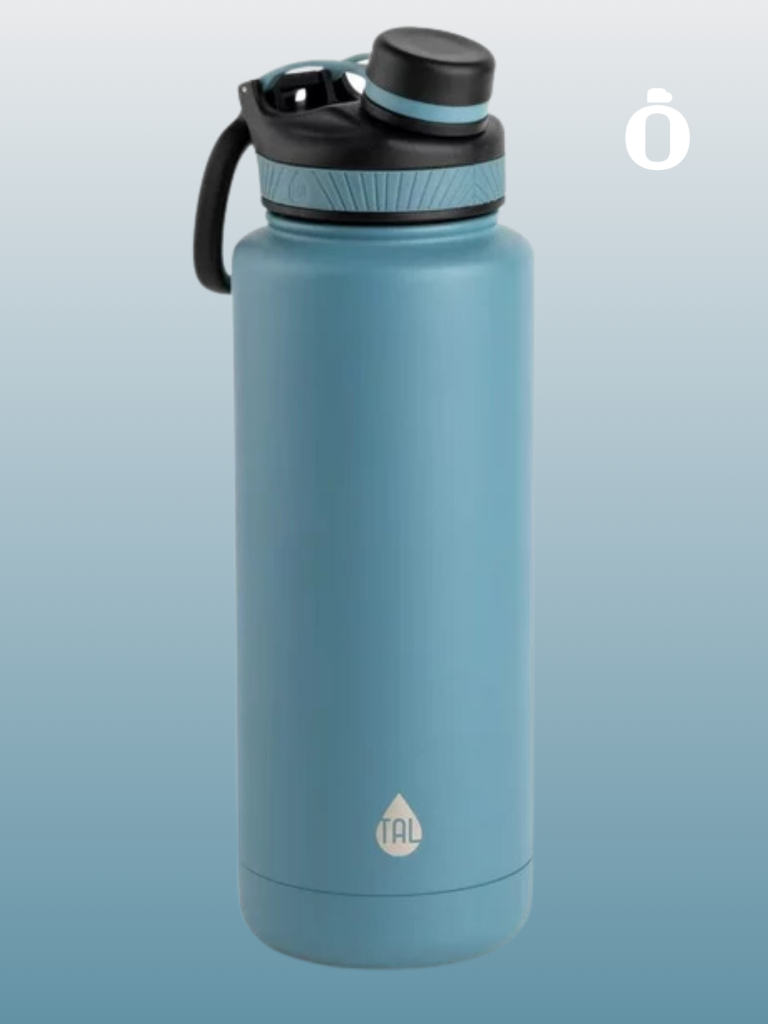 TAL Stainless Steel Ranger Water Bottle 40 FL OZ, Blue Slate