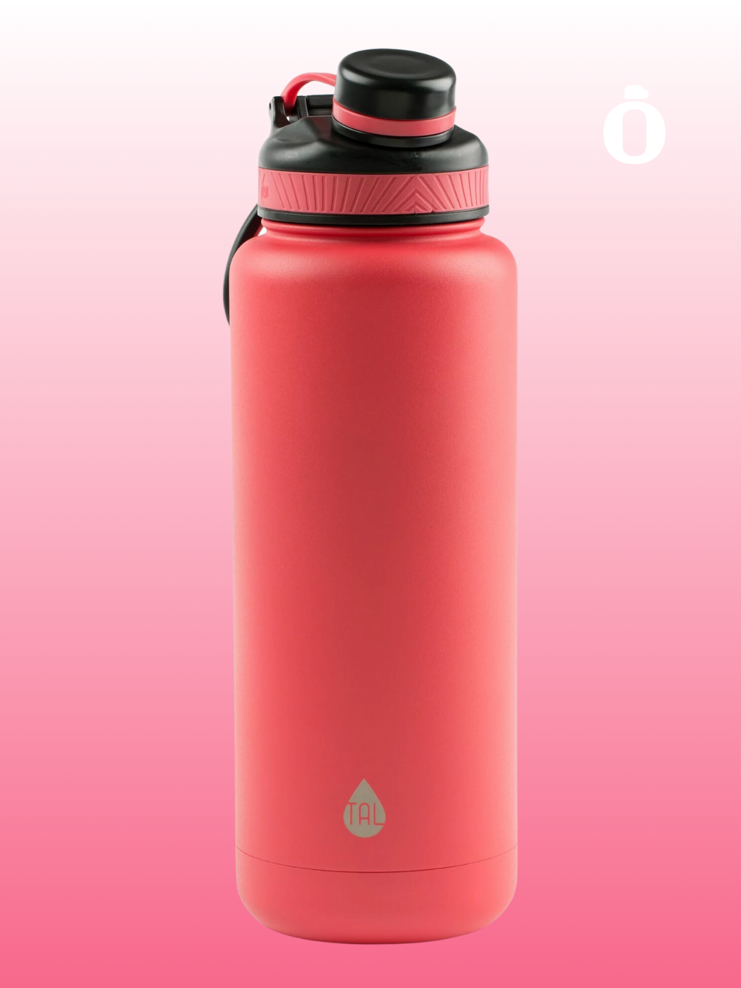 TAL Stainless Steel Ranger Water Bottle 40 FL OZ, Pink