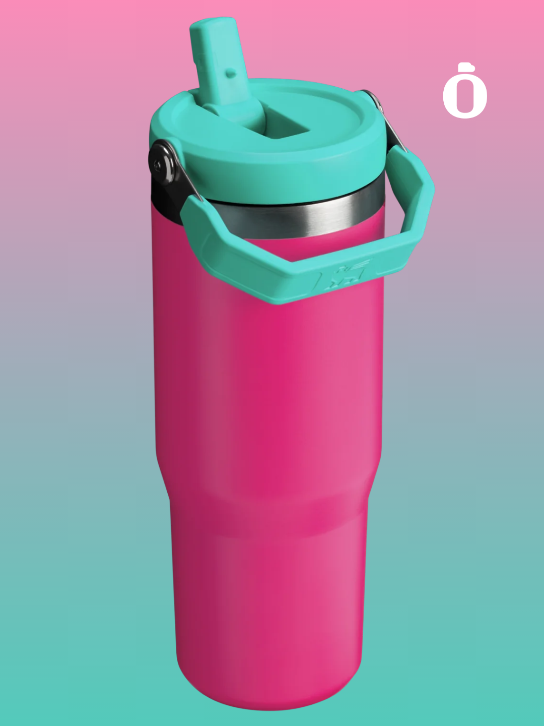 Stanley The Iceflow Flip Straw Tumbler | 30 Oz | Passion Pink