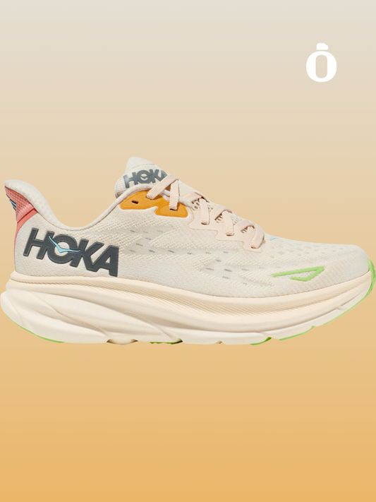 Hoka | Women's Clifton 9 Running Shoes | Vanilla