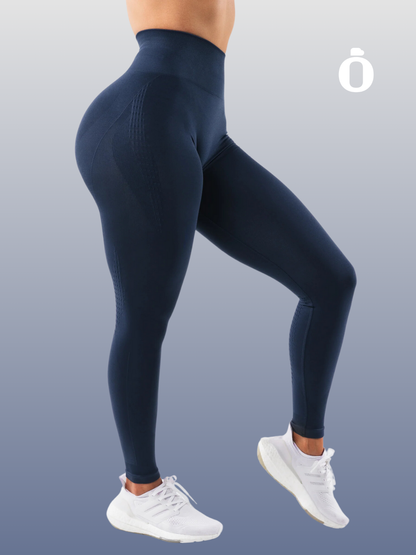 Alphalete | Amplify Contour Legging | Trusted Blue