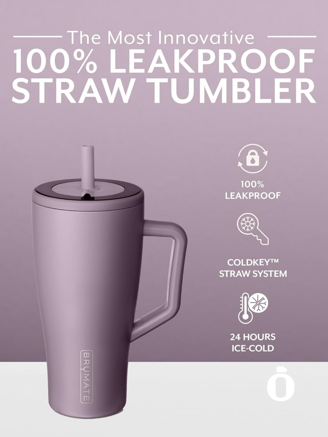 BrüMate Era Straw Tumbler | 30 OZ | Lilac Dusk