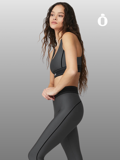 Alo | Airlift Suit Up Bra | Anthracite/Black