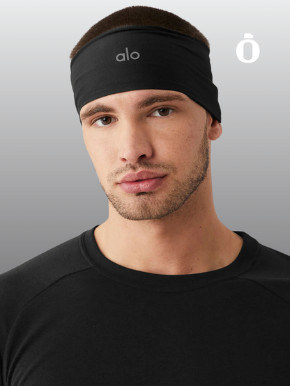 Alo | Performance Conquer Headband | Black