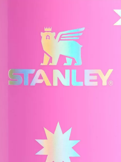 Stanley The Quencher H2.0 Flowstate Tumbler | 40 Oz | Popsicle Pink Starburst