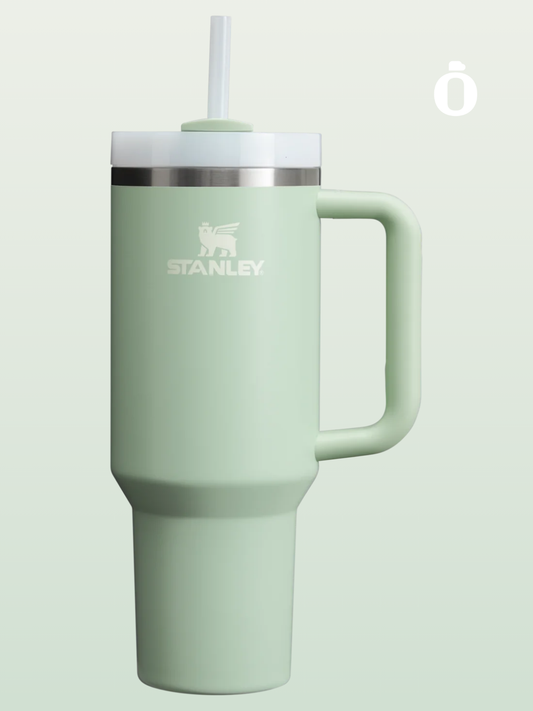 Stanley The Quencher H2.0 Flowstate Tumbler | 40 Oz | Matcha Cream