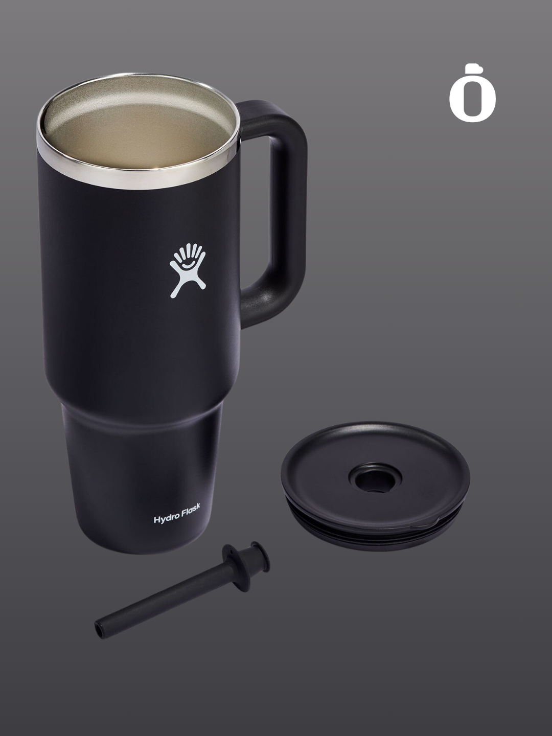 Hydro Flask | Travel Tumbler | 40 OZ | Black