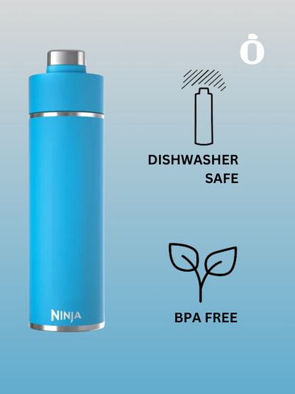 Ninja | Thirsti Travel Bottle | 28 oz | Tropical Blue