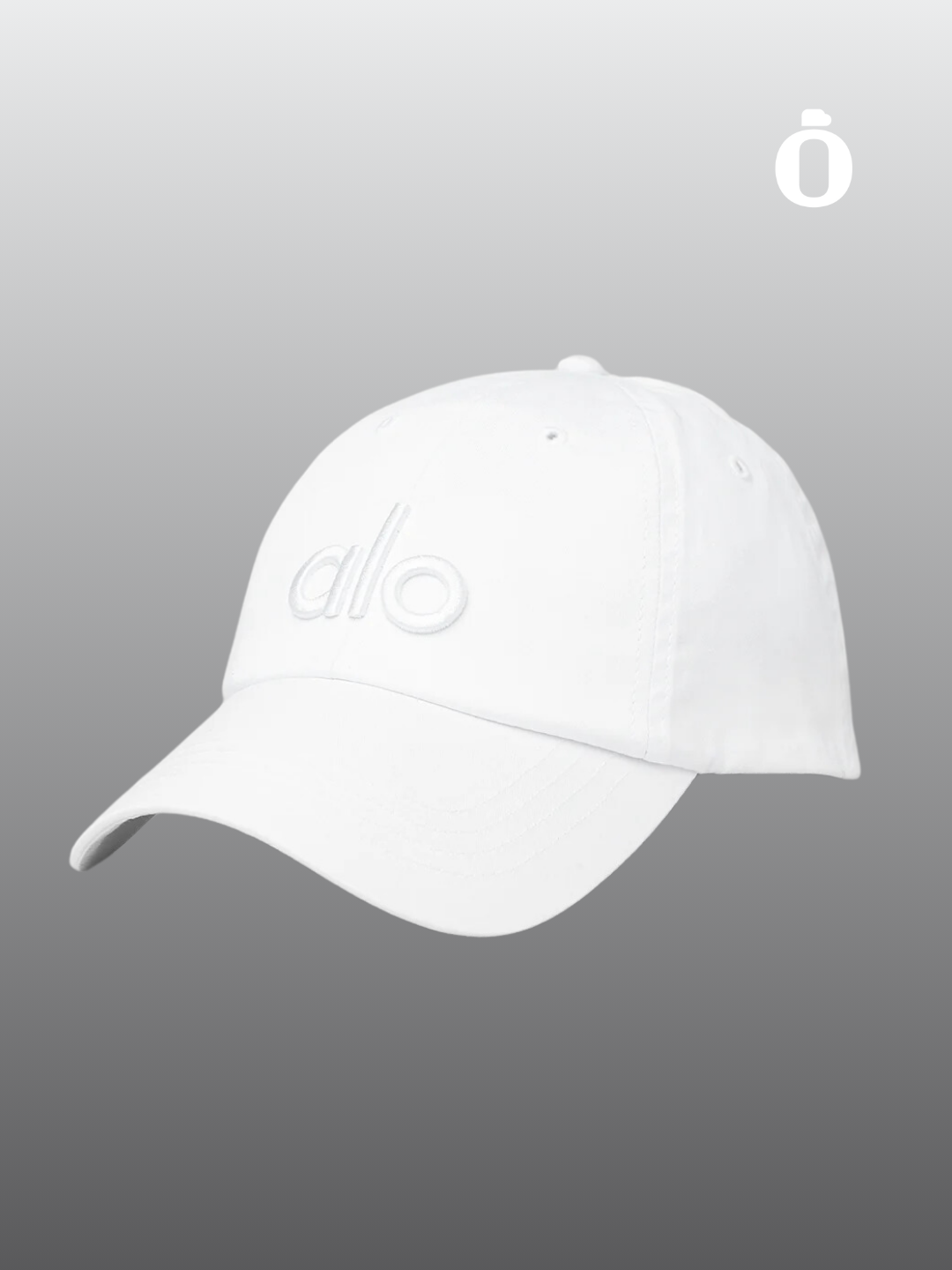 Alo | Off-Duty Cap | Bright White/White