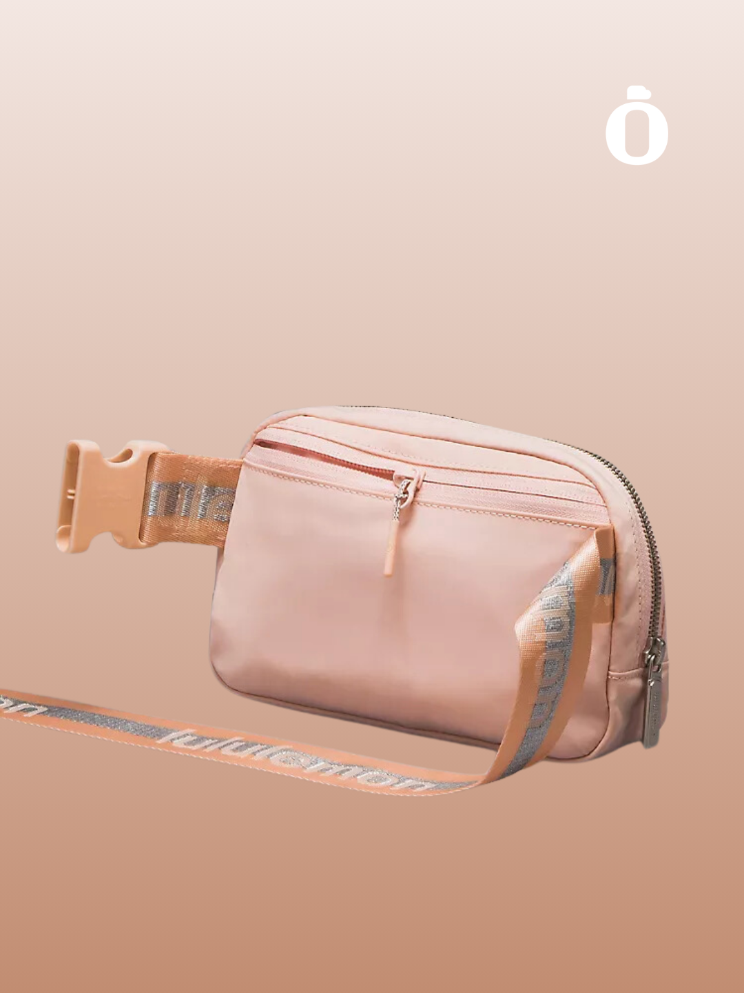 Lululemon | Everywhere Belt Bag 1L | Pink Mist/Silver/White Opal