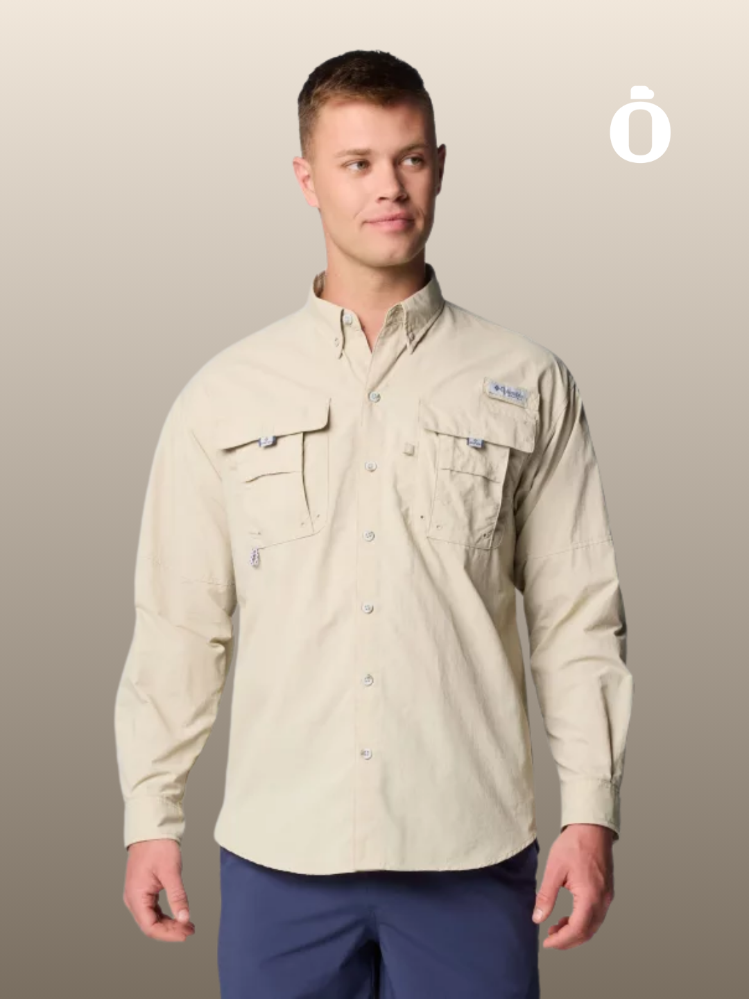 Columbia | Men's | PFG Bahama II Long Sleeve Shirt | Fossil