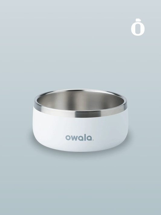 Owala Pet Bowl | 24 Oz | Shy Marshmallow