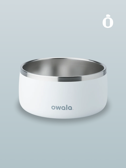 Owala Pet Bowl | 48 Oz | Shy Marshmallow