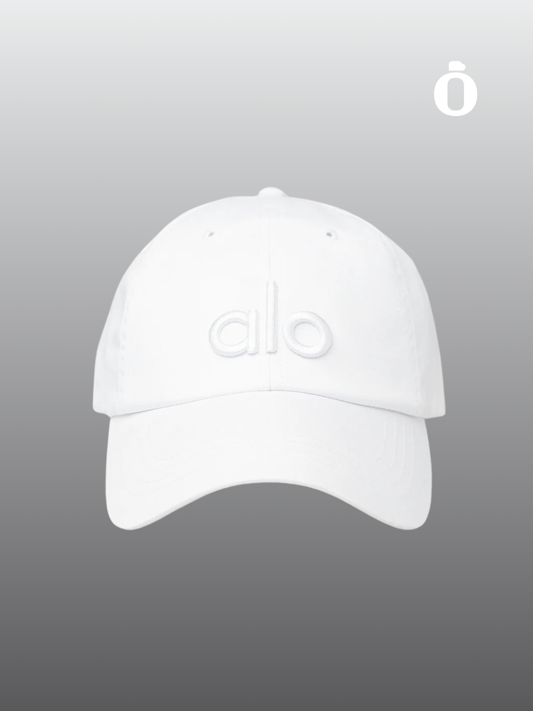 Alo | Off-Duty Cap | Bright White/White