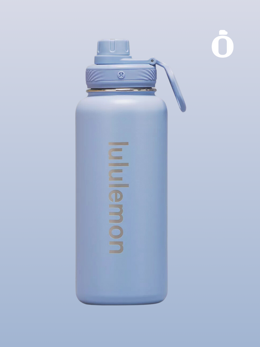 Lululemon | Back to life Sports Bottle | 32 Oz | Blue Linen