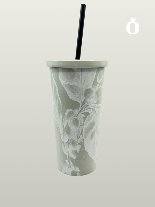 Starbucks Reserve Cold Cup White Leaves 16 OZ