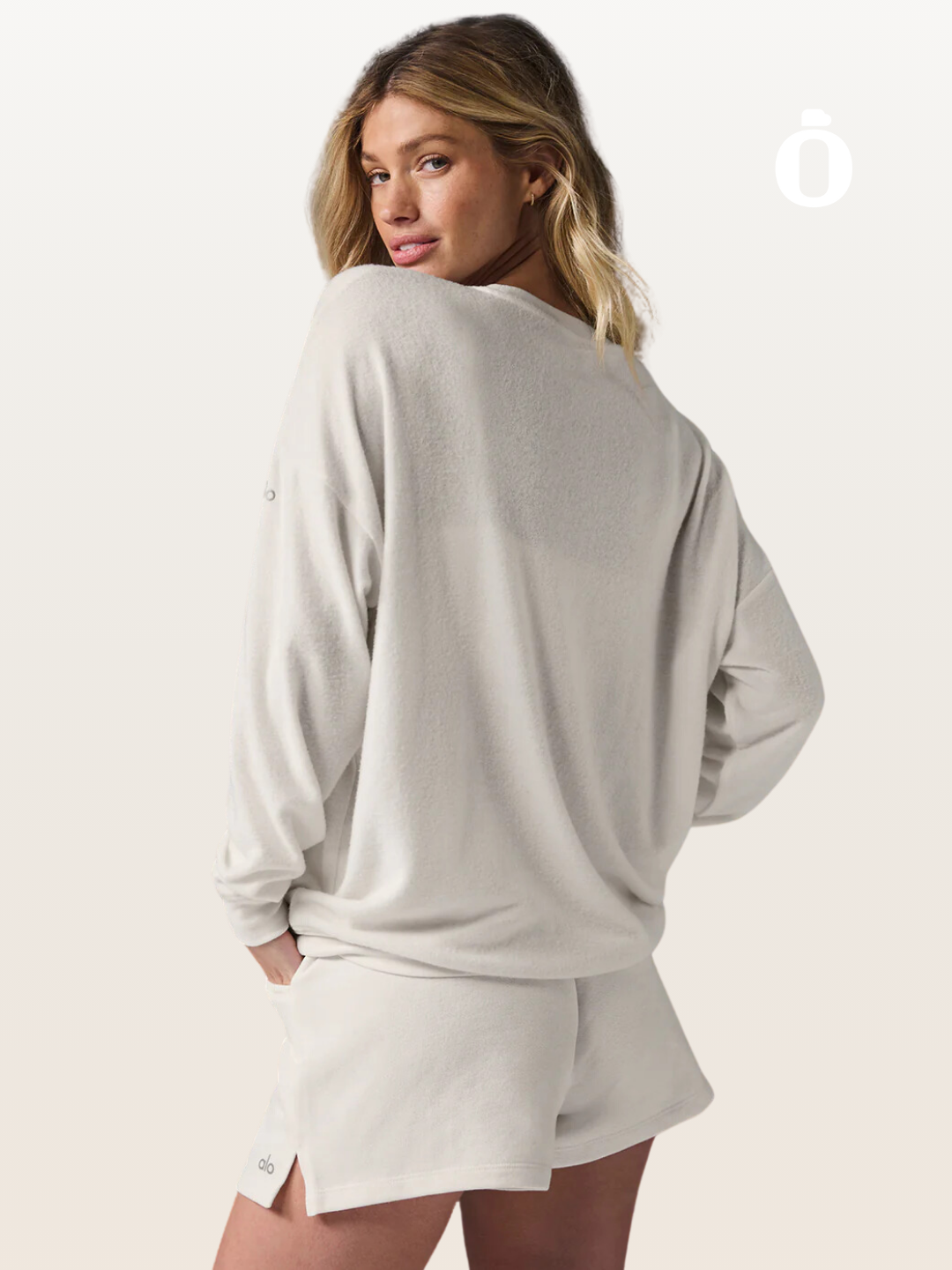 Alo | Soho Pullover | Ivory