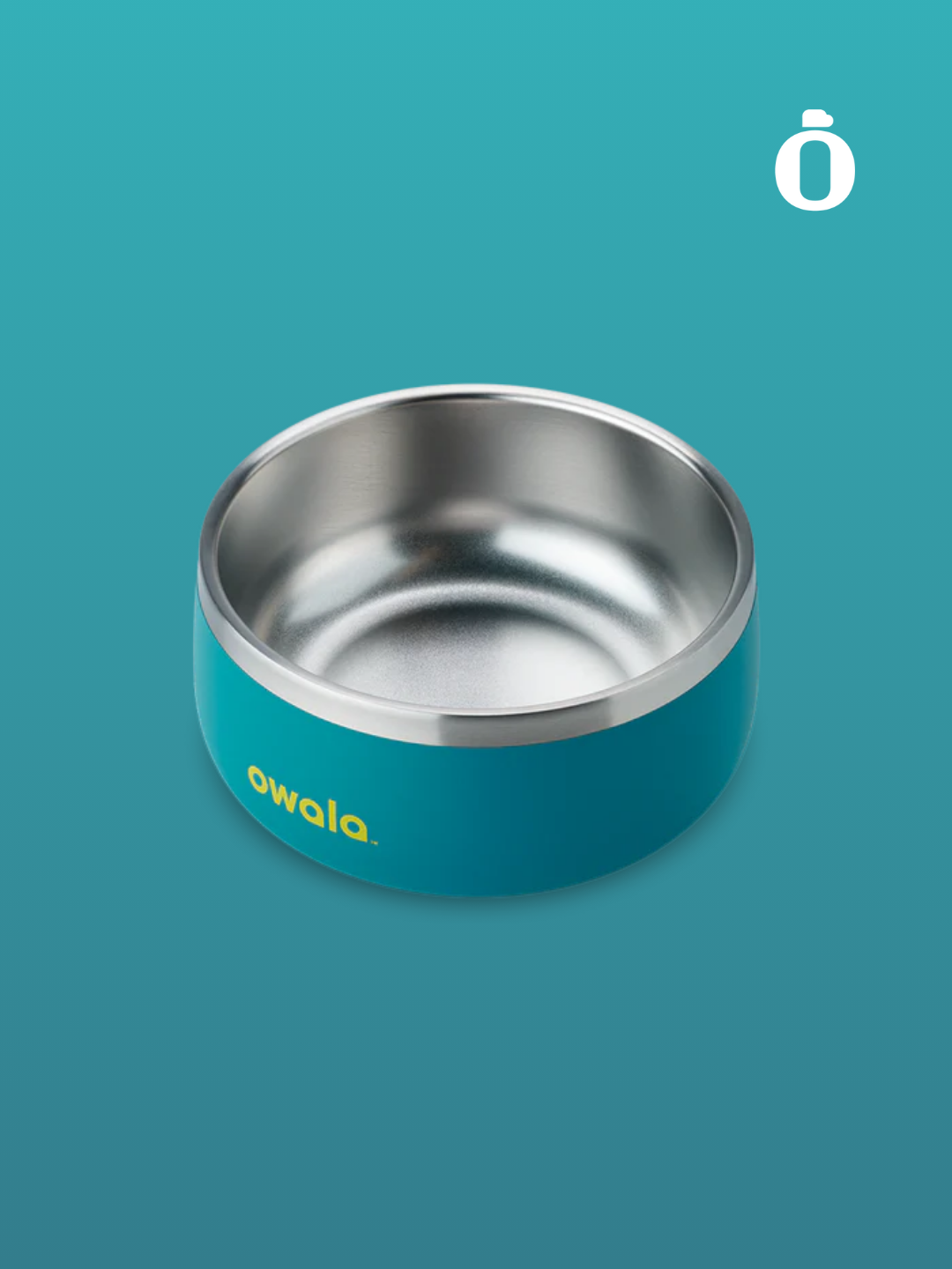 Owala Pet Bowl | 24 Oz | Turquoise and Caicos