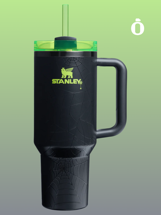 *Limited Edition* Stanley The Halloween Quencher H2.0 Flowstate Tumbler | 40 Oz | Web Glow (Pre Orden)