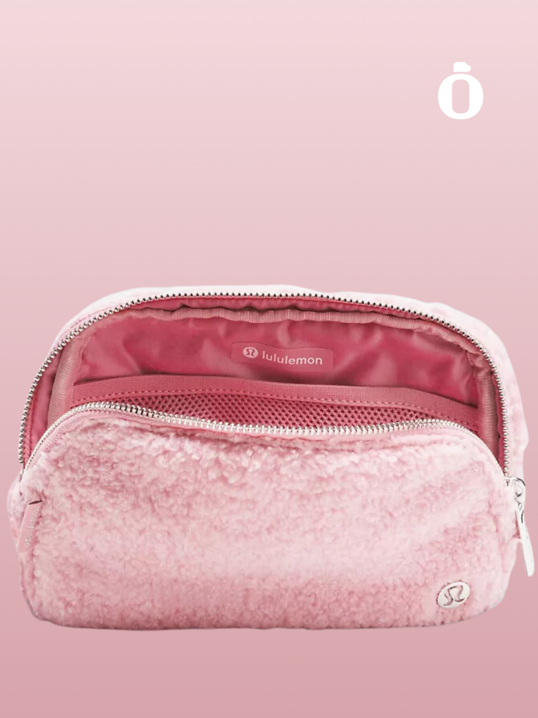 Lululemon | Everywhere Belt Bag 1L Fleece | Pink Tide/Silver