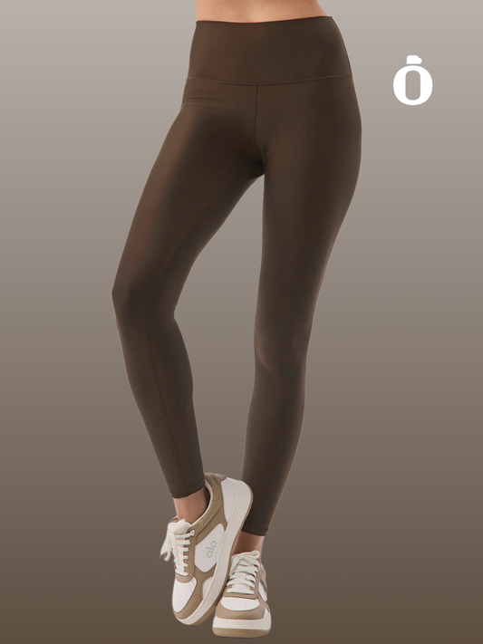 Alo | 7/8 High-Waist Airlift Legging | Espresso