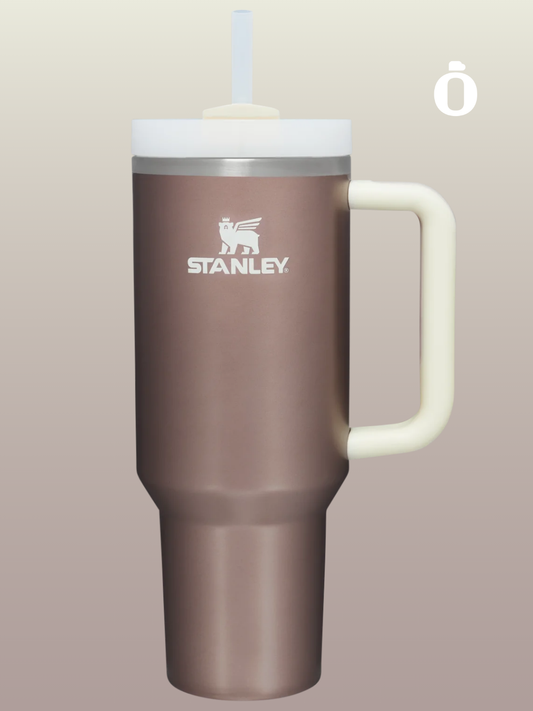 Stanley The Quencher H2.0 Flowstate Tumbler | 40 Oz | Rose Quartz Glow