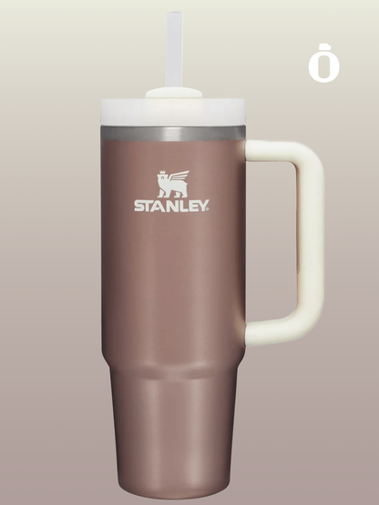 Stanley The Quencher H2.0 Flowstate Tumbler | 30 Oz | Rose Quartz Glow