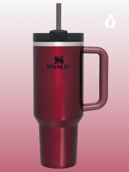 Stanley The Quencher H2.0 Flowstate Tumbler | 40 Oz | Rosewood Glow