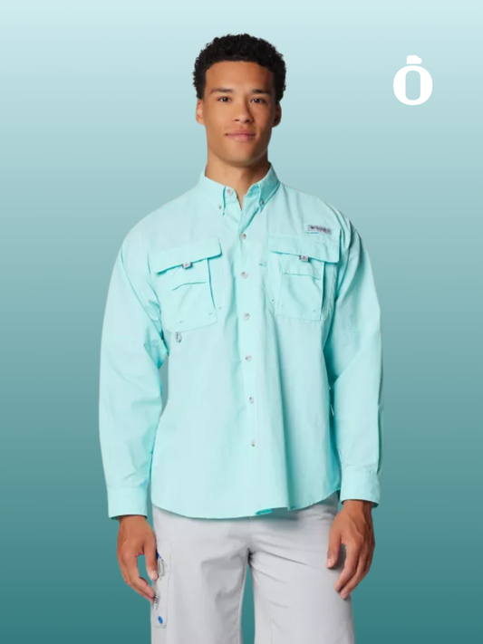 Columbia | Men's | PFG Bahama II Long Sleeve Shirt | Gulf Stream