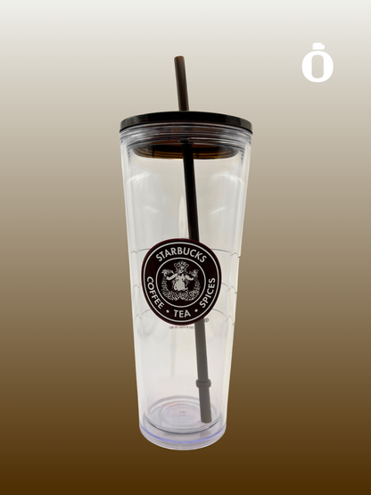 Starbucks The First Store Cristal Clear Big Ice Original Logo 24 Oz