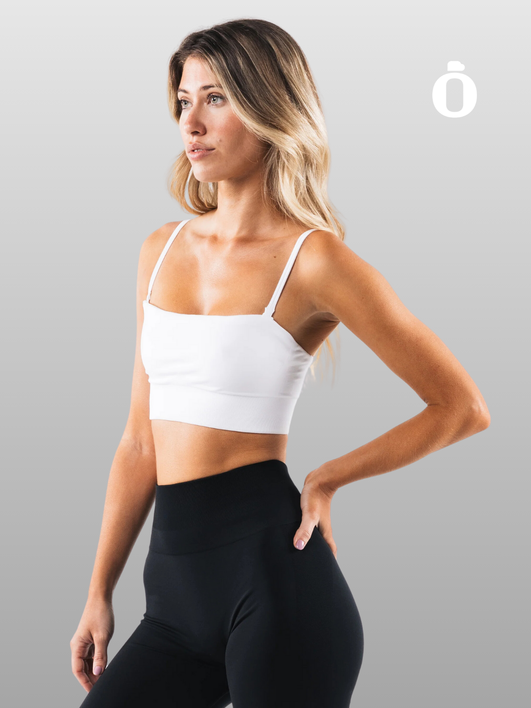 Alphalete | Amplify Gemini Bra | White