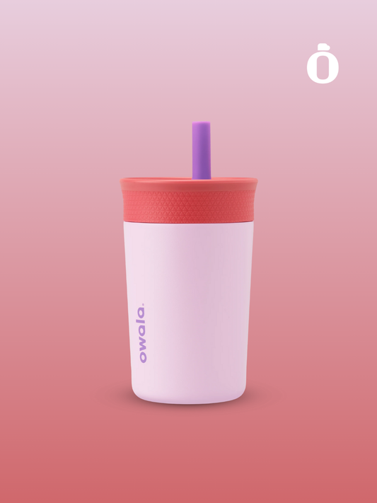 Owala Kids' Tumbler | 12 Oz | Lilac Rocket