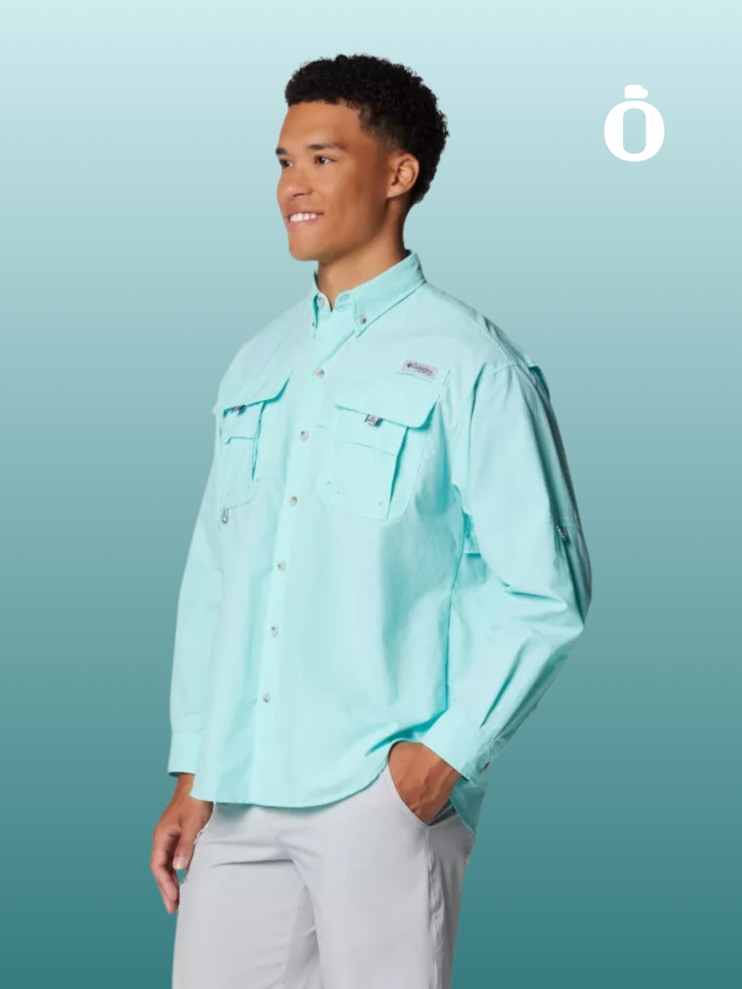 Columbia | Men's | PFG Bahama II Long Sleeve Shirt | Gulf Stream