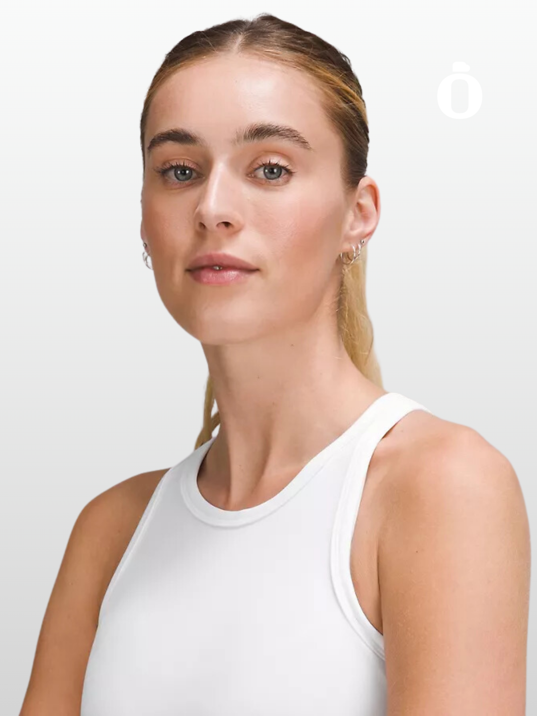 Lululemon | Align Waist-Length Racerback Tank Top | White