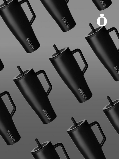 BrüMate Era Straw Tumbler | 30 OZ | Matte Black