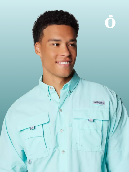 Columbia | Men's | PFG Bahama II Long Sleeve Shirt | Gulf Stream